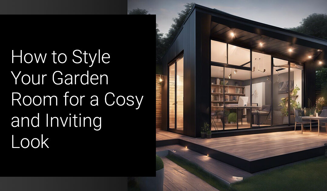 How to Style Your Garden Room for a Cosy and Inviting Look